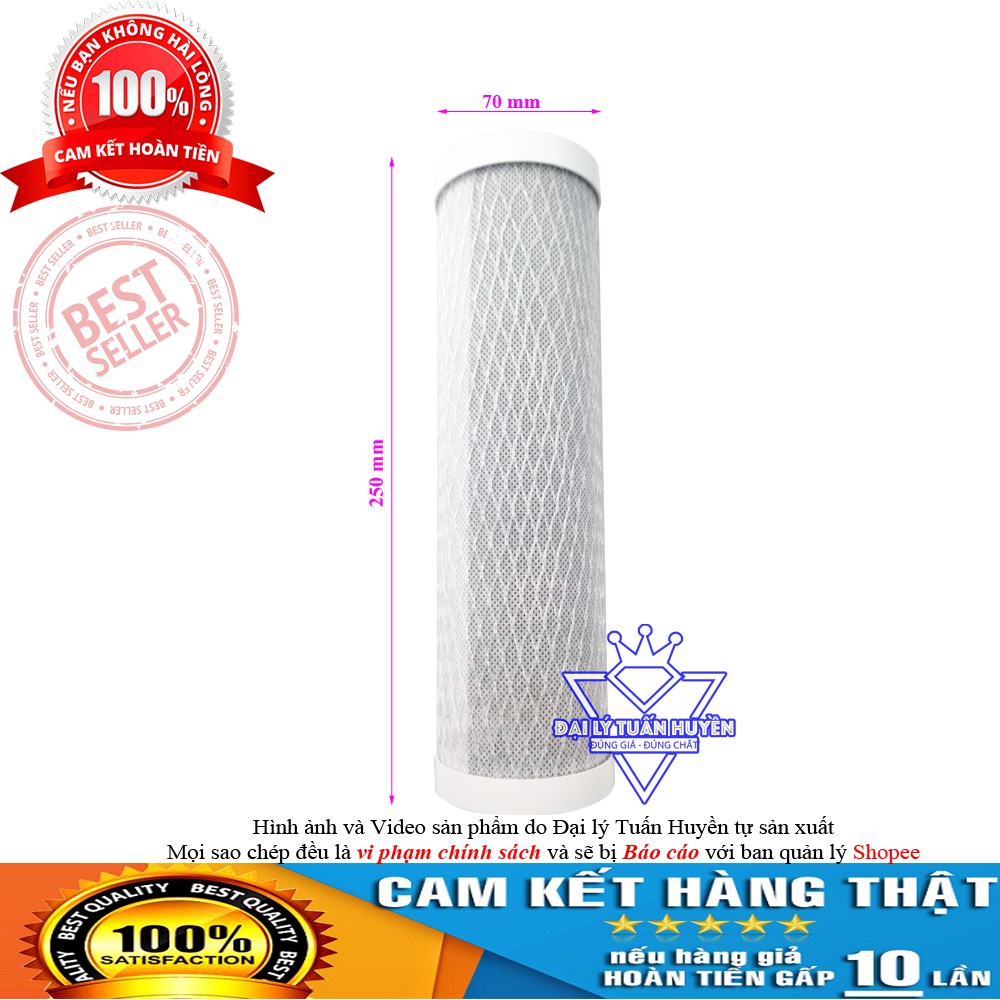 Lõi lưới POST CARBON Karofi chính hãng - SMAX DUO 3 - CTO - Lõi lọc nước | BigBuy360 - bigbuy360.vn