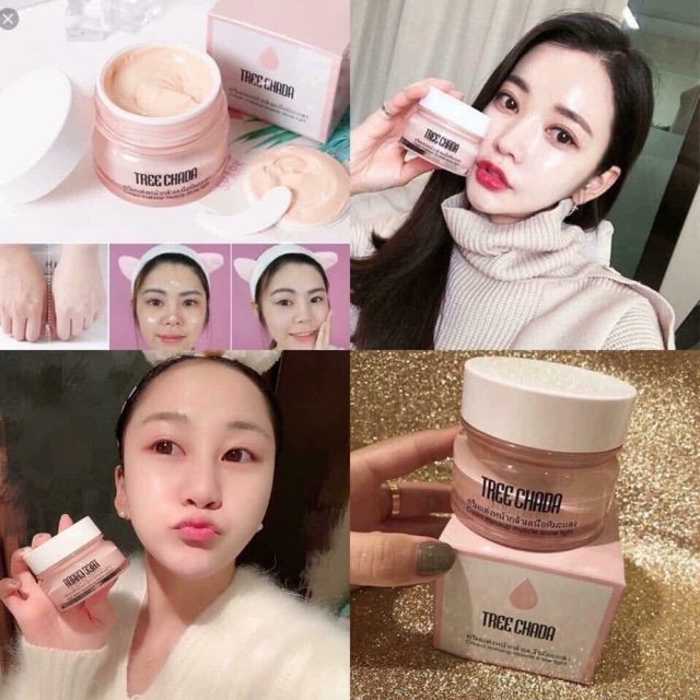 Kem makeup kem trang điểm Treechada Thái Lan 50g