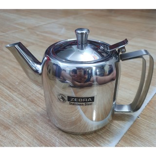 Ấm Pha Trà Inox 1L Zebra - 113404