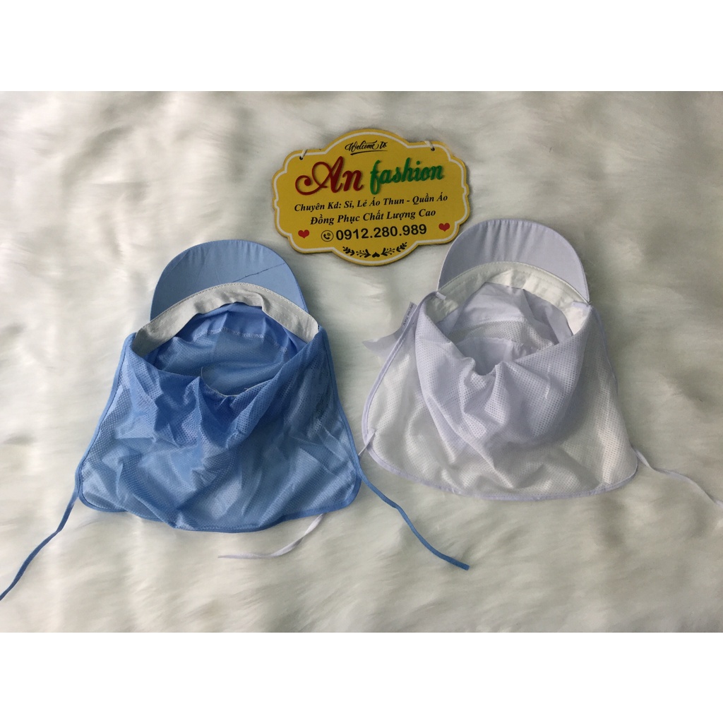 COMBO 5 NÓN LƯỠI TRAI VẢI SILK DÙNG TRONG NGÀNH THỦY SẢN, THỰC PHẨM_HÌNH CHỤP THẬT