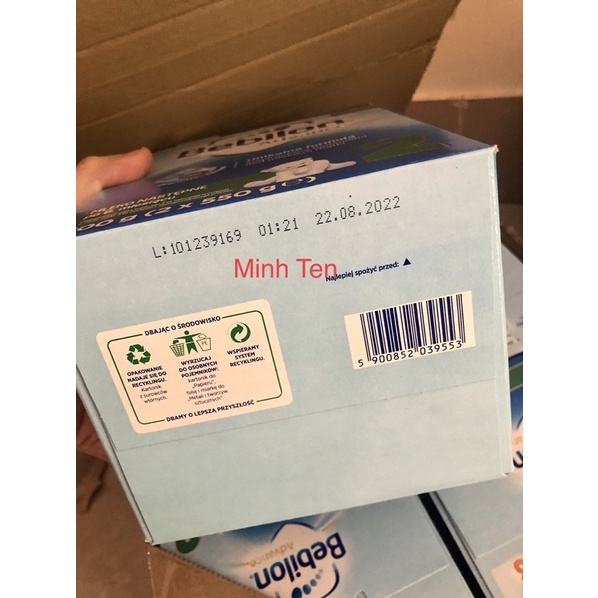 Sữa Bebilon nội địa Ba Lan số 1,2,3,4 1100gr