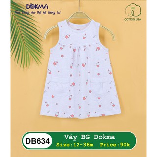 Váy cotton cho bé gái DB634 (Size 6-36m)