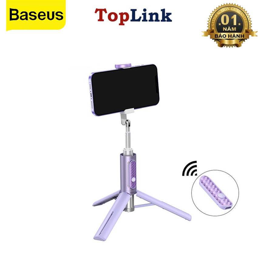 Gậy Tự Sướng Bluetooth 10m 3 Chân Baseus Tripod Stick Thông Minh 3 in 1 Selfie / Video / Streaming Điều Khiển Từ Xa