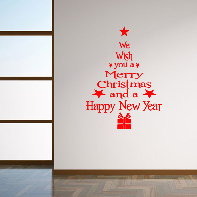 Christmas Decor Wall Window Stickers Merry Christmas Decorations for Home Noel Xmas Gifts Christmas Ornaments New Year 2021