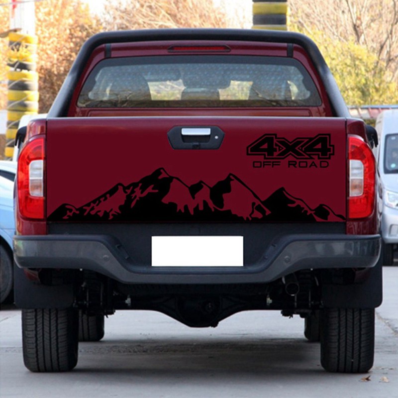 Car Sticker 4X4 Off Road Graphic Decal for Ford Ranger Raptor Pickup