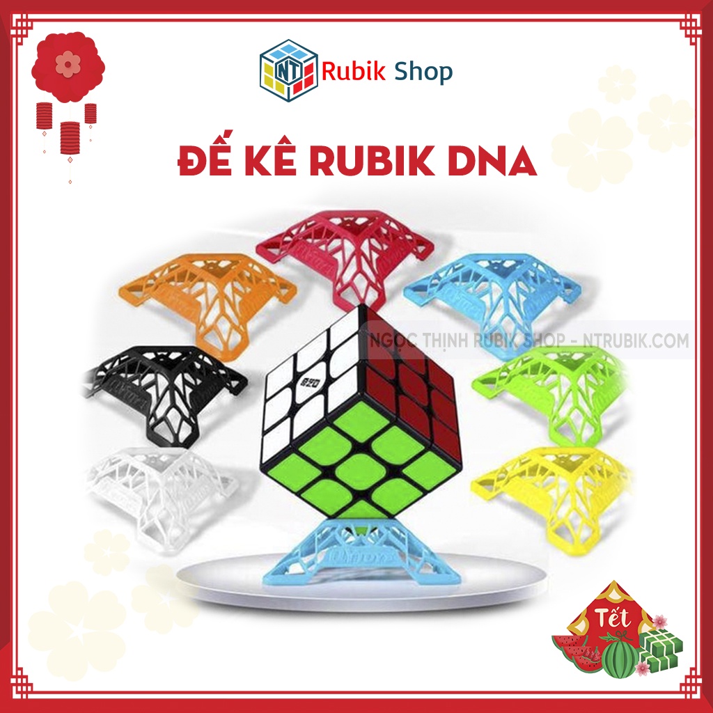 Đế Kê Rubik DNA (Nhiều Màu- Bảy sắc cầu vồng)/ Rubik Stand QiYi DNA