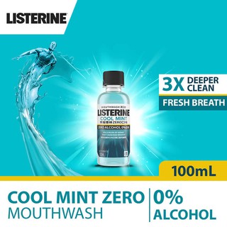 Nước Súc Miệng Listerine Cool Mint 100Ml