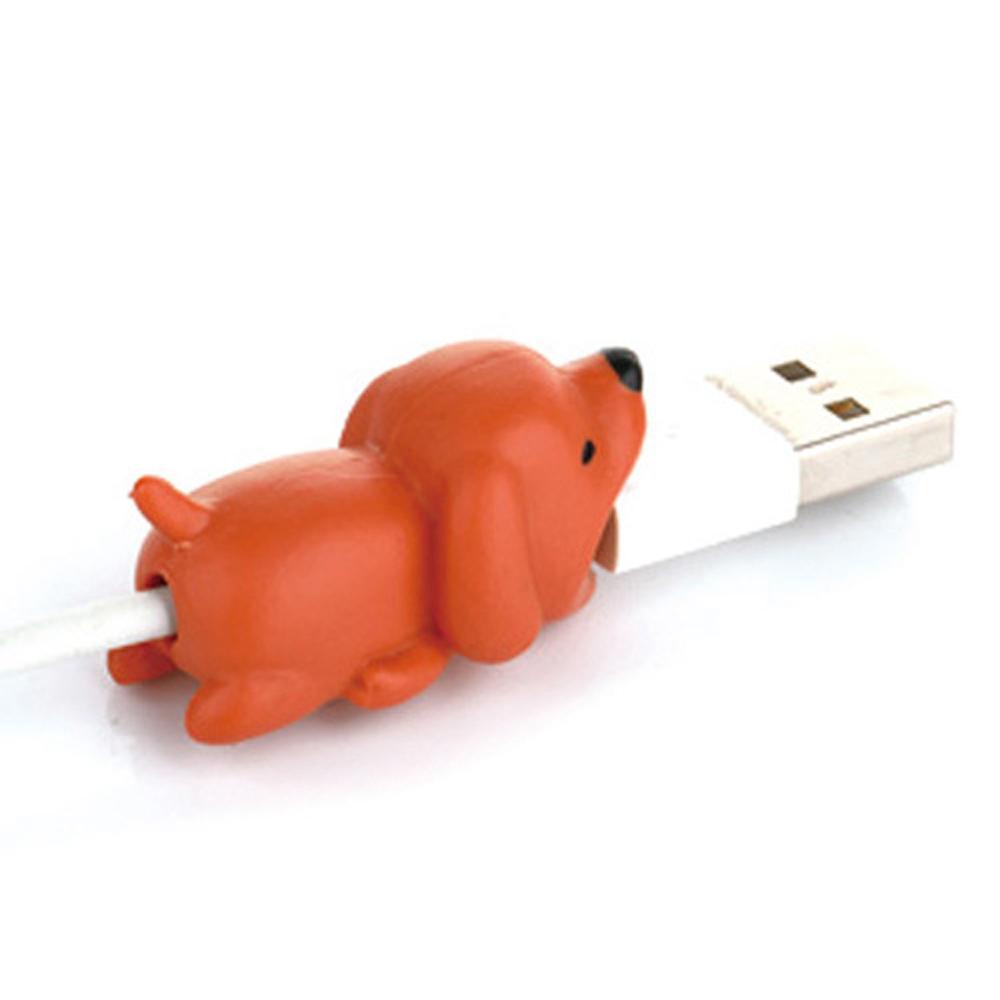 Phụ Kiện Bảo Vệ Dây Cáp USB Hình Búp Bê Dễ Thương