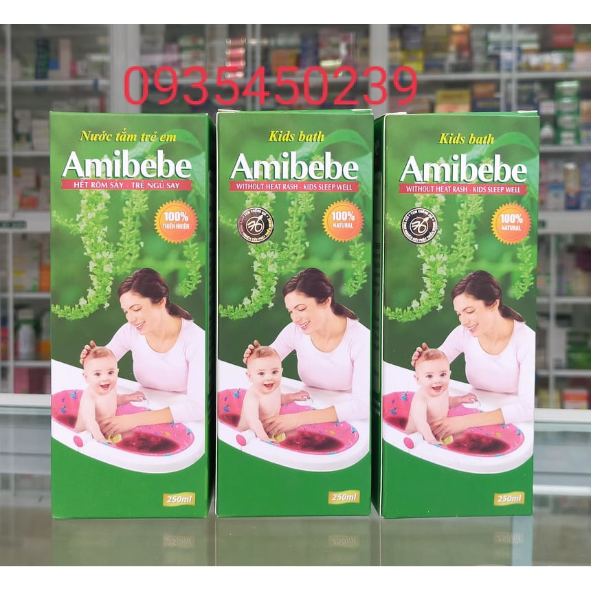 NƯỚC TẮM TRẺ EM AMIBEBE