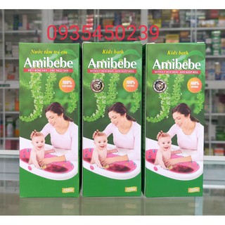 NƯỚC TẮM TRẺ EM AMIBEBE