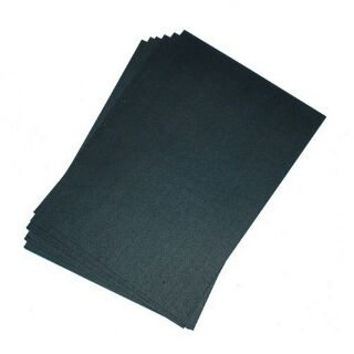 Tập 10 tờ giấy bìa màu đen - khổ A4