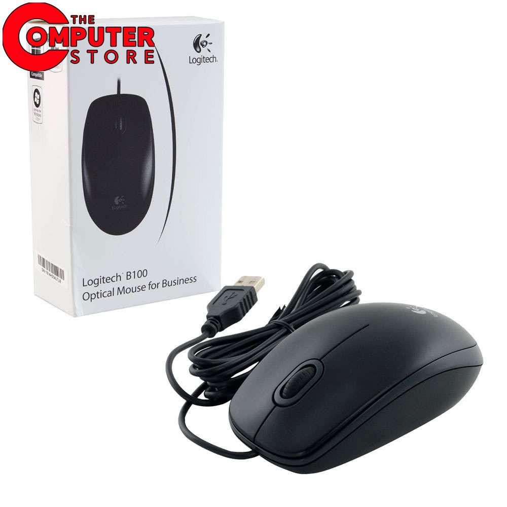 Chuột có dây Logitech B100 - USB (Hàng chính hãng) - FREESHIP ĐƠN TỪ 50K