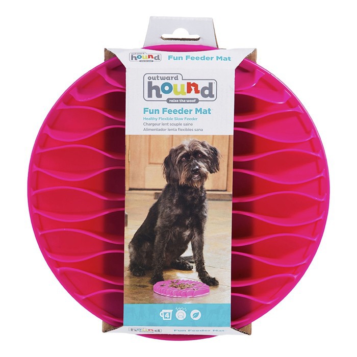 Outward Hound Bát ăn chậm Fun Feeder cho cún