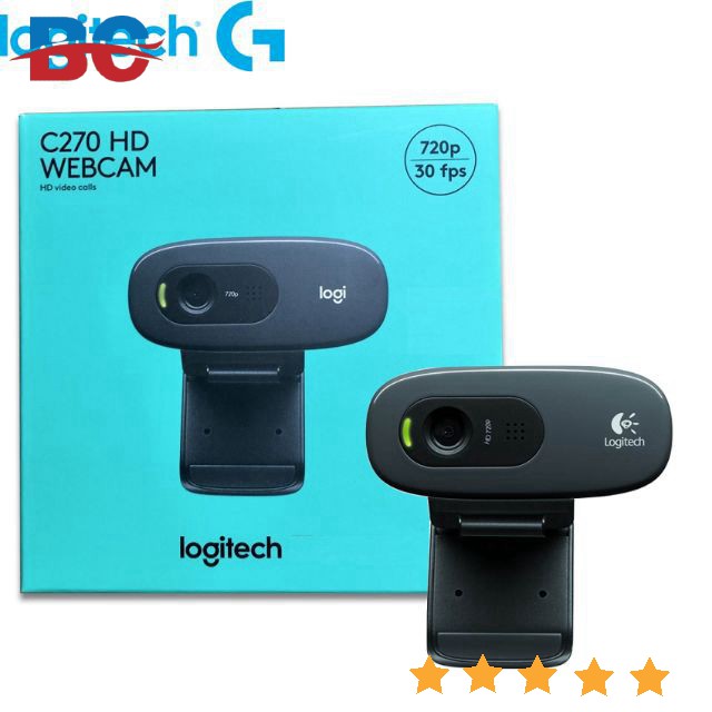 Webcam Logitech C270 hàng chính hãng bảo hành 12 tháng