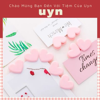 Kẹp Giấy Hình Trái Tim Dễ Thương