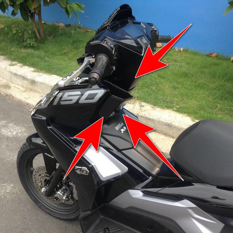 [XẢ KHO] HỘC ĐỂ ĐỒ TIỆN LỢI TRANG TRÍ CHO XE HONDA AIR BLADE 2020