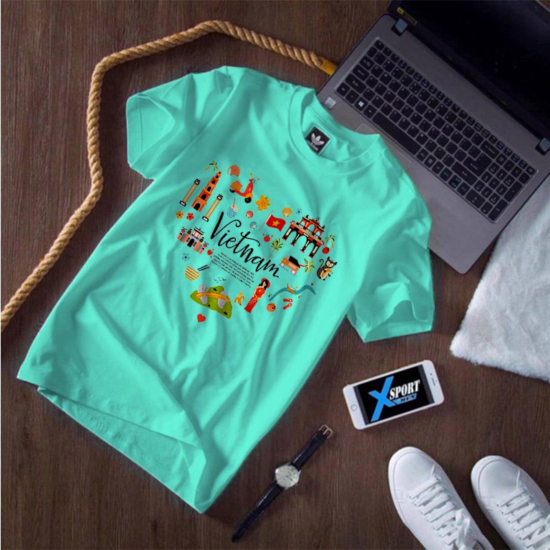 Áo thun Unisex tình yêu văn hóa ẩm thực Việt Nam