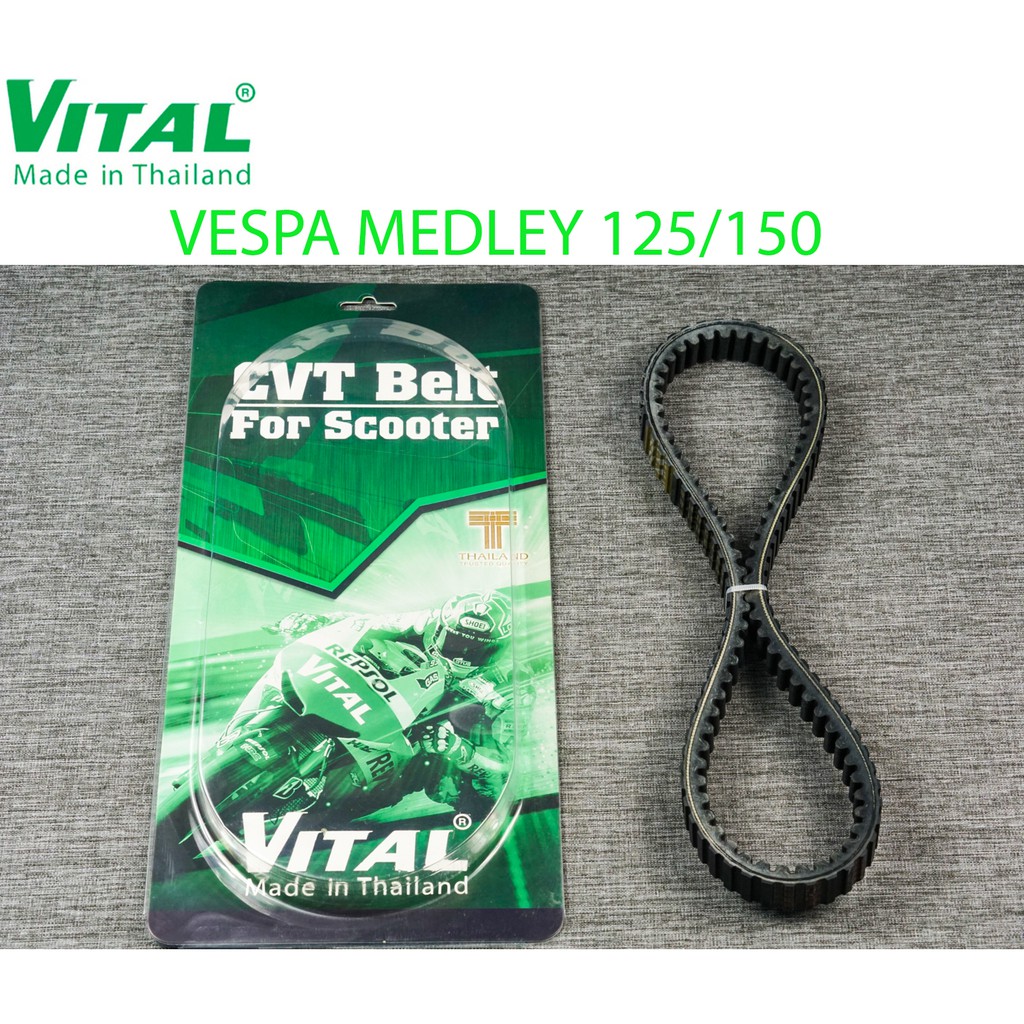 Dây curoa Medley 125, Medley 150 loại cao cấp, đi trên 40.000 Km  hiệu VITAL - Dây curoa VITAL cao cấp đi trên 40,000 Km