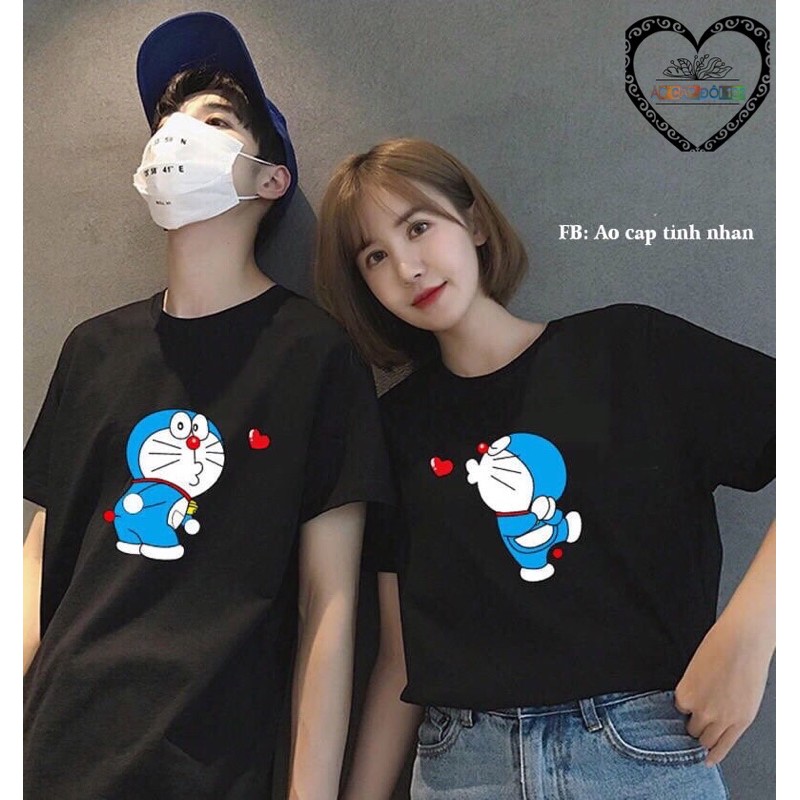 Áo thun tay ngắn Đoremon unisex (có bán lẻ)