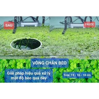 Vui lòng đọc kỹ mô tả] Combo Vòng chắn bèo cho bể tép cảnh, bể thủy sinh (3 -  5 - 10 cái) - Vòng chắn tép cảnh