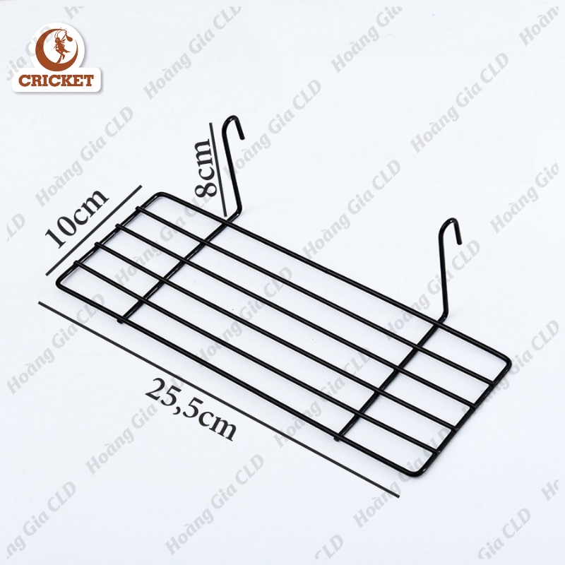Giỏ cài khung lưới sắt - móc cài khung lưới đựng đồ tiện lợi, decor trang trí nhà cửa