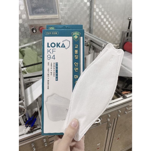 [MẪU HOT] HỘP 10 CHIẾC KHẨU TRANG LOKA KF 94, CÔNG NGHỆ HÀN QUỐC, KHỬ BỤI, TIỆN LỢI, DỄ DÙNG, HÀNG CHUẨN, GIÁ7 GỐC