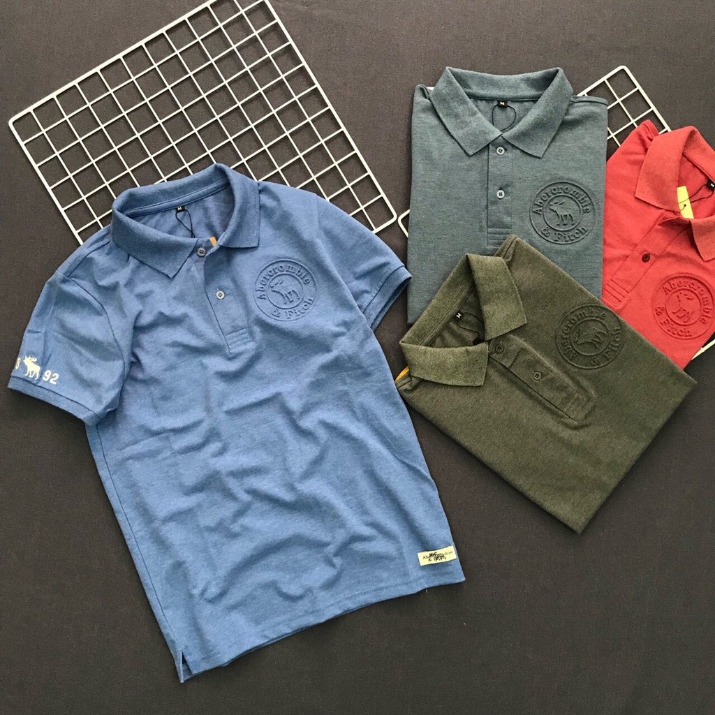 Áo thun nam logo nổi cao cấp- IW004 | BigBuy360 - bigbuy360.vn