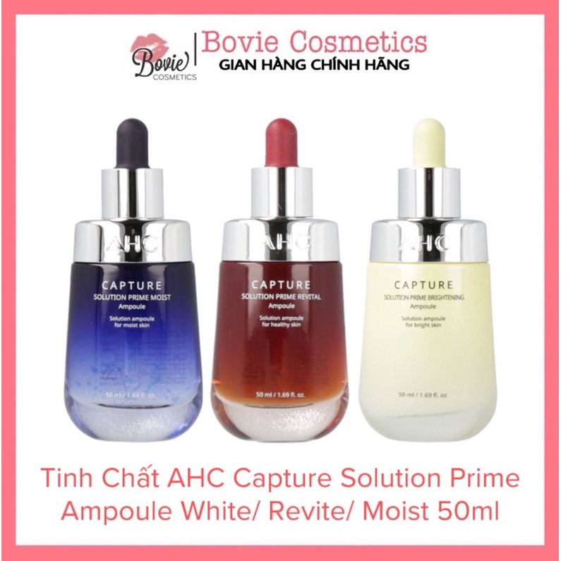 Tinh Chất AHC Capture Solution Prime Ampoule White/ Revite/ Moist | Serum Vàng/ Đỏ/Xanh