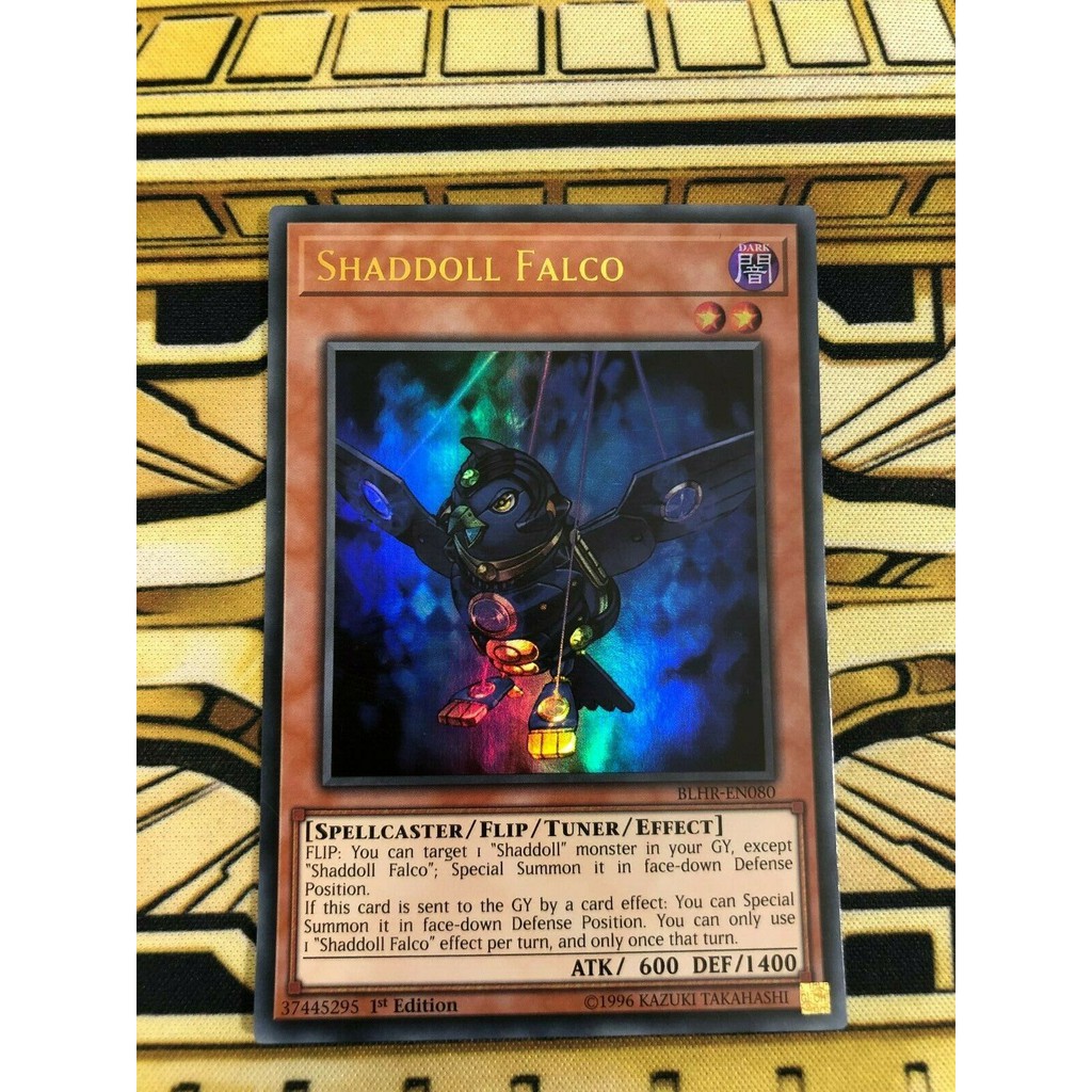 THẺ BÀI YUGIOH SHADDOLL Falco BLHR-EN080 Ultra Rare