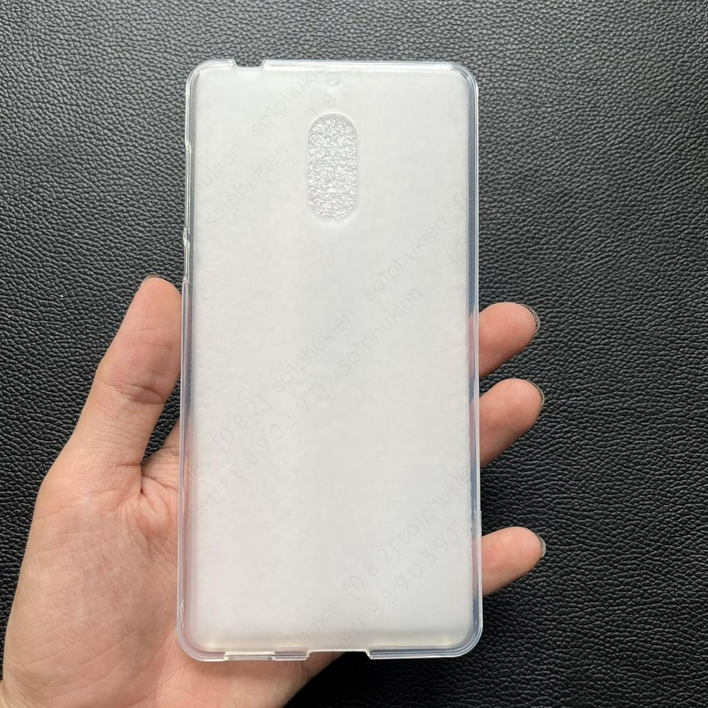 Ốp lưng Nokia 6 loại dẻo đen trơn TPU và dẻo trong nhám bền đẹp