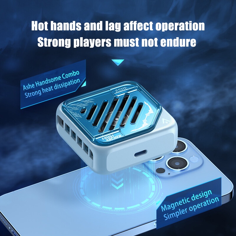 ANKER Đế Nam Châm Tản Nhiệt Chơi Game Liên Minh Huyền Thoại Cho Android / iPhone13ProMax / mini / 12