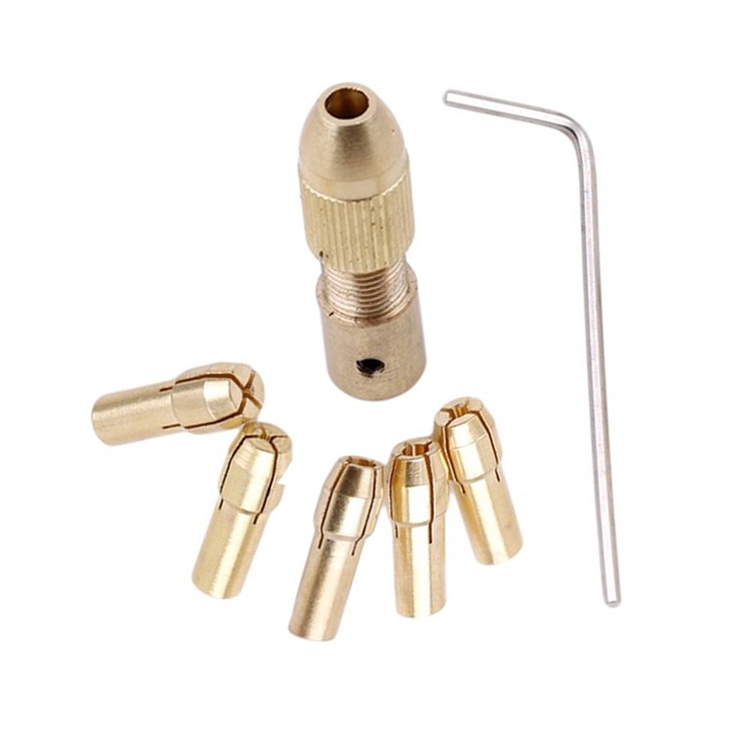 Bộ Đầu Kẹp Máy Mài, Máy Khoan Mini (0.5mm tới 3.0mm)