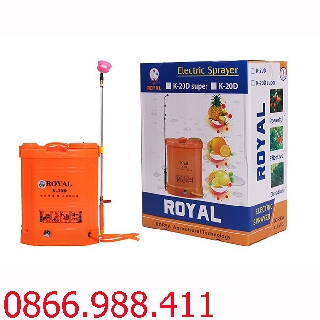 Bình phun thuốc sạc điện Royal K-20D