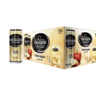 Nước táo lên men Strongbow lon 330ml( 24 lon)có nhiều vị