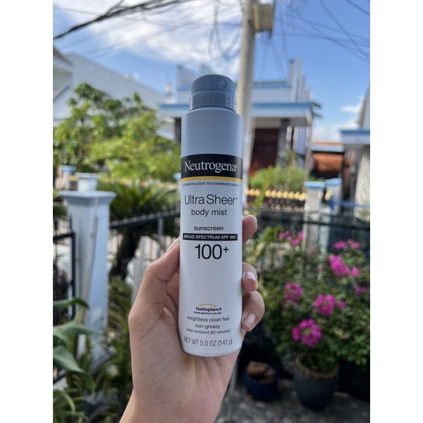 xịt chống nắng Neutrogena SPF 100 Date 12/23