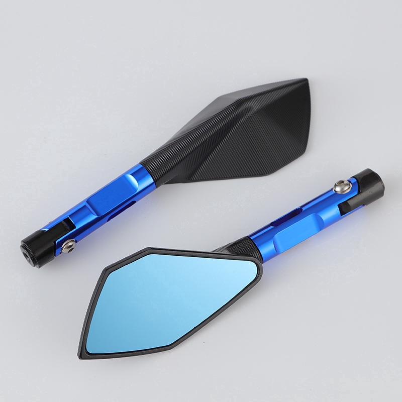 Motorcycle Rearview Mirror Modified Aluminum Rearview Mirror Rear view Mirror 21cm Length Fit 8mm 10mm 5 color