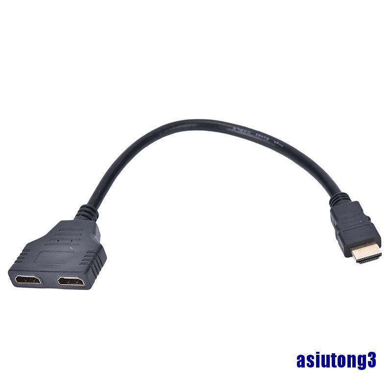 Đầu Chia Cổng Hdmi 1080p Sang 2 Đầu Âm 1 Trong 2