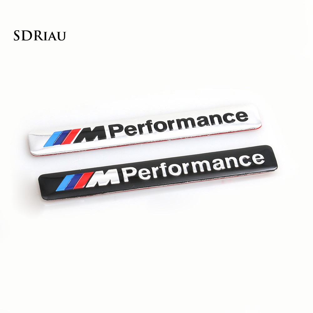 Miếng dán kim loại trang trí xe hơi dòng chữ M Performance