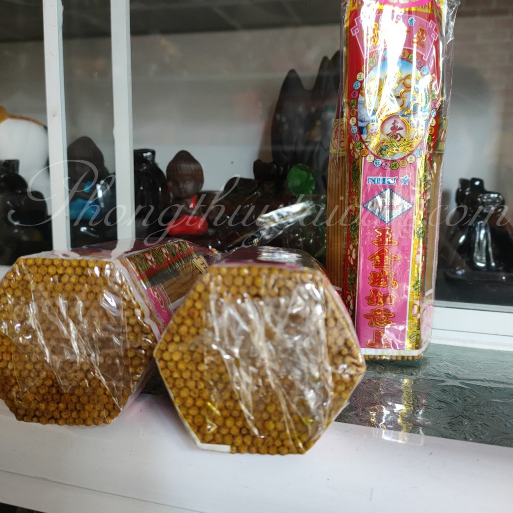 Nhang cây Chung cư ♈ 300 nén lùn thơm Như Ý 21cm