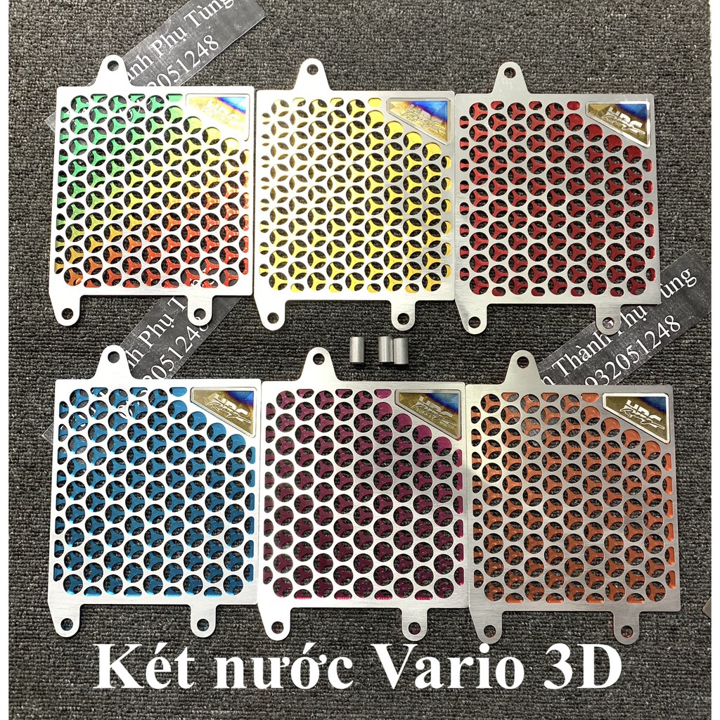 Két nước 2 lớp Vario, Air Blade CNC kèm tem Titan HRC