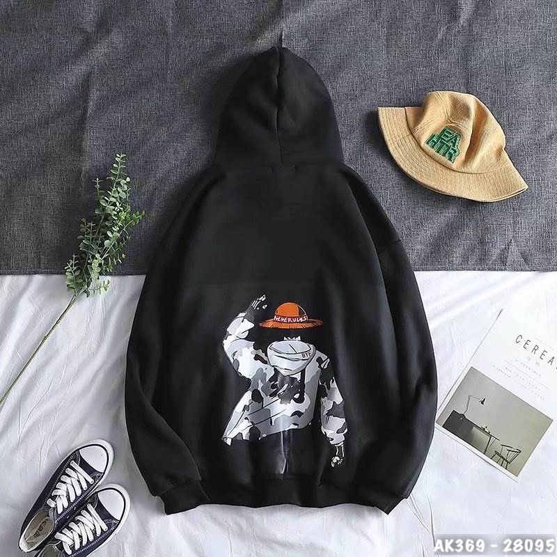 Áo Khoác Hoodie Nam Nỉ Bông Dày Dặn Hàng QC Áo Khoác Nỉ Nam Nữ Sweater Nam Nữ Nỉ Ngoại NÓN CAM - AK369 | BigBuy360 - bigbuy360.vn