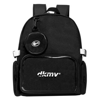 Balo đi học nữ màu đen Don't Kill My Vibe DKMV Mini Pocket Backpack | K-P14