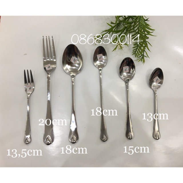 Thìa inox 304 dày đẹp