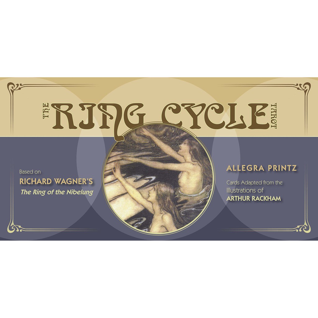 Bộ Bài Ring Cycle Tarot (Mystic House Tarot Shop) - Bài Gốc Authentic Chính Hãng 100%