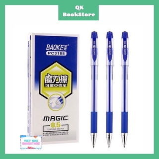 Bút gel nước tẩy được baoke 0.5mm pc 3188