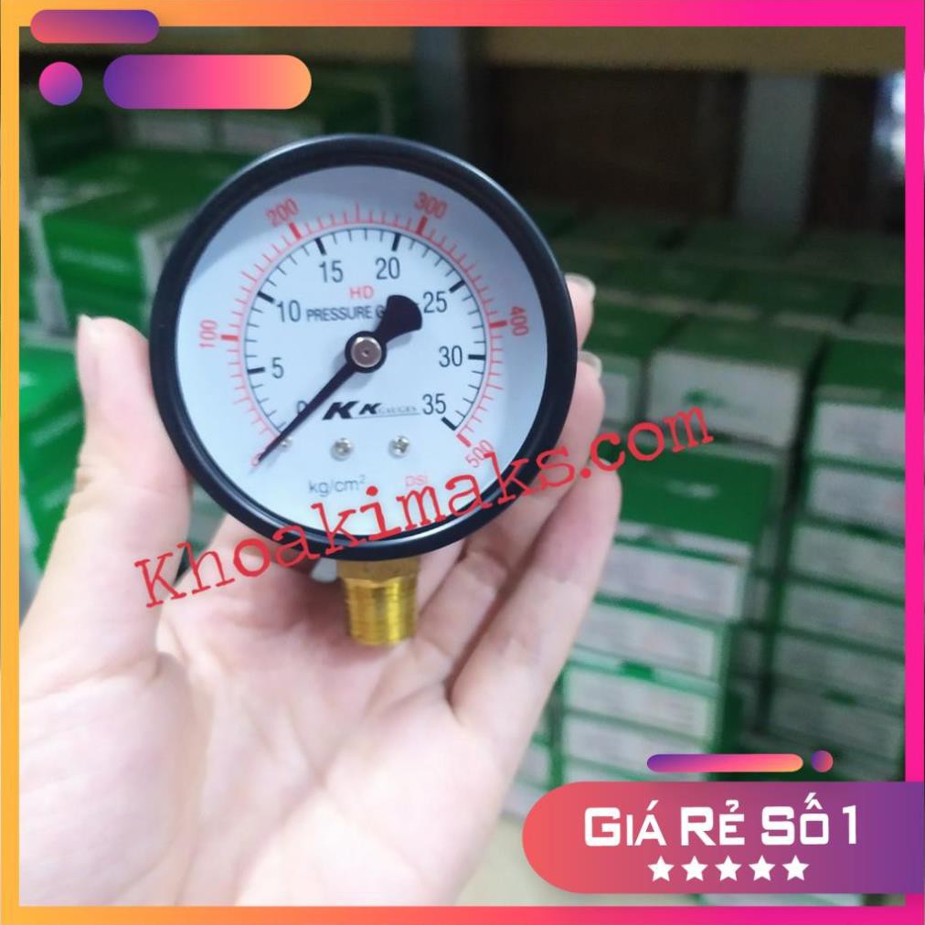 Đồng hồ đo áp suất hơi KK GAUGES 5,7,10,15kg