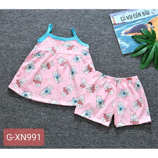Bộ 2 dây họa tiết bé gái