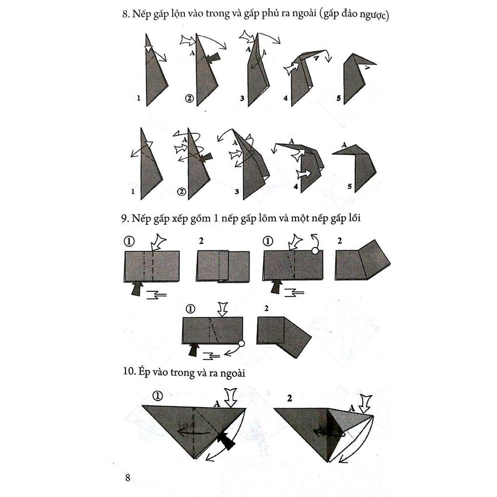 Sách - Origami Nghệ Thuật Gấp Giấy Nâng Cao (Minh Long)