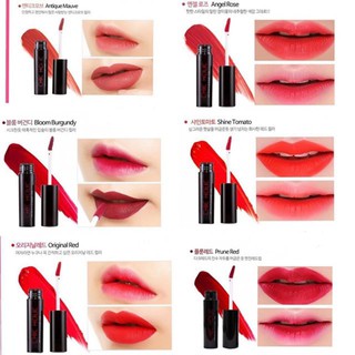 Son kem lì Chic Holic Long Lasting Fix Lip Lacquer 4.5ml (#02 Original Red)