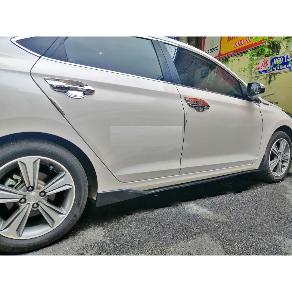 Lip Hông Ốp Sườn  Lắp Chung Màu Đen Bóng Viền Đỏ HÀNG CAO CẤP